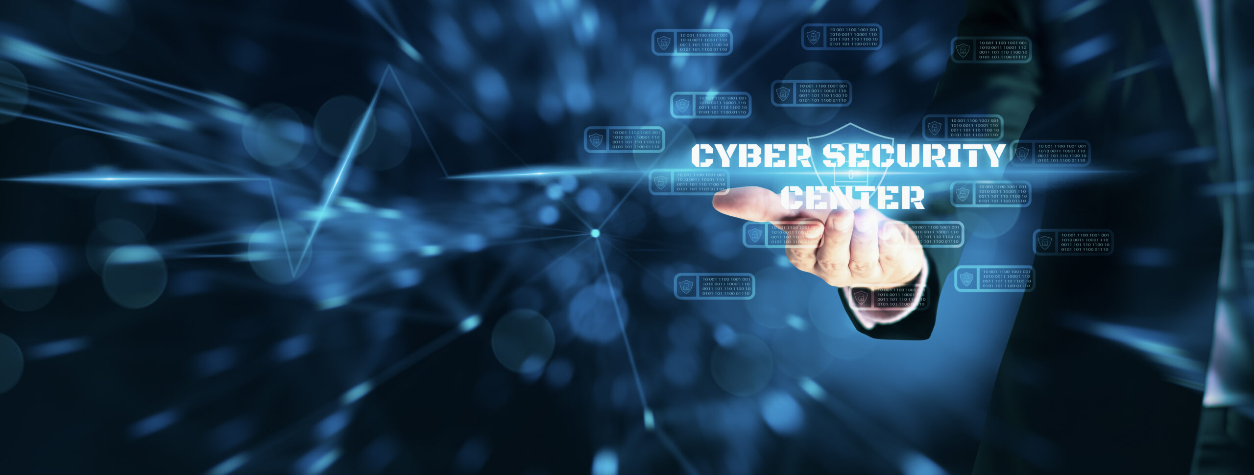 Businessman holding padlock,network technology prevent data theft,protection website attack,keeping financial information,block chain,internet of things or iot,hacker attack,cyber security concept